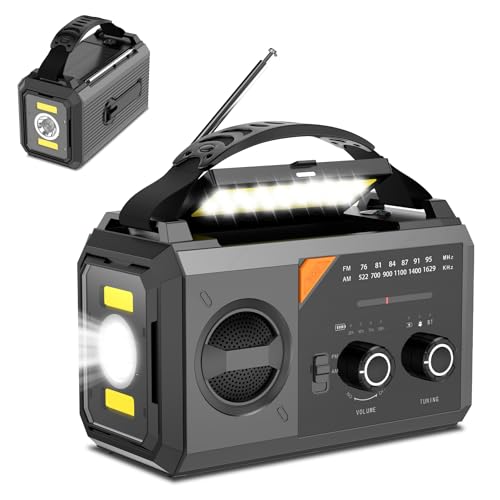 PSEǧںѤ 20000mAh̥Хåƥ꡼ɺҥ饸 󤷽 顼 USB AM/FMб ѥ饸 Bluetooth5.3 ...