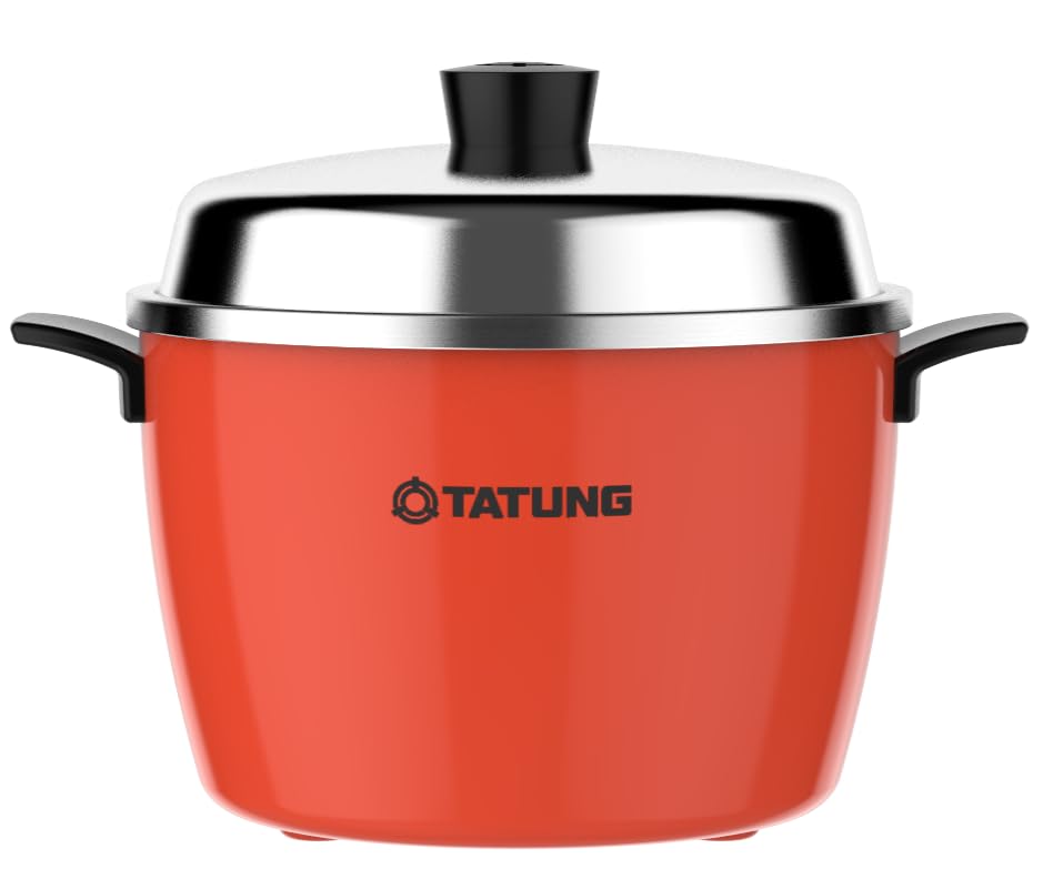 【TATUNG 公式販売店】大同電鍋 大同ミニクッカー 赤