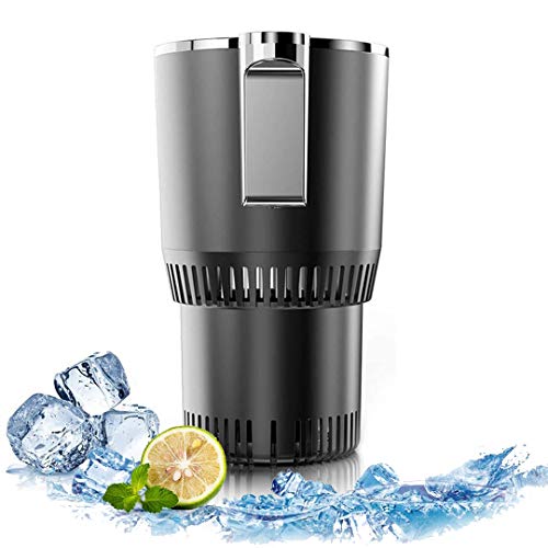 KEEMOO 新しい ポータブル 急速冷却カップ -9〜58℃ 保温・保冷 ドリンククーラー急速冷凍カップクーラー保冷 車載/卓上用 ビール 日本酒 炭酸飲料 など適用 日本語取扱説明書 (ブラック)