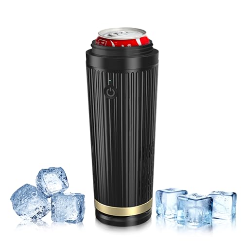 KEEMOO ドリンクホルダー 車 保冷 保温 車載ドリンクホルダー 急速冷凍 2種類の冷蔵方法 0 ...