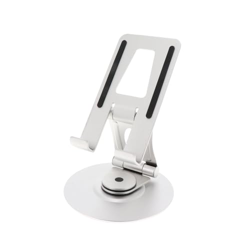 MOTTERU(モッテル) 13インチまで対応 スマートフォン タブレット用 360度回転式くるくるスタンド (iPhone/Android/iPad/POSレ...