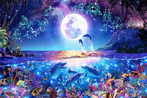 やのまん(Yanoman) 【日本製】1000ピース ジグソーパズル LASSEN ラッセン セレスティアルファミリー (50x75cm) 10-1456 ピー...