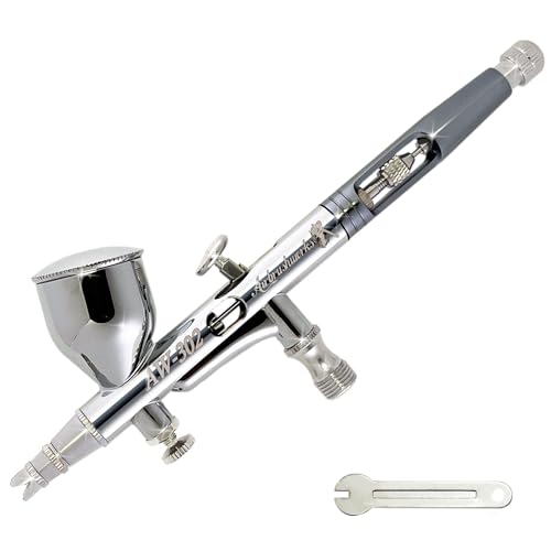 【エアブラシワークス】 エアブラシ AW-3シリーズ 口径0.2mm 0.3mm 0.5mm ハンドピース ダブルアクショ..