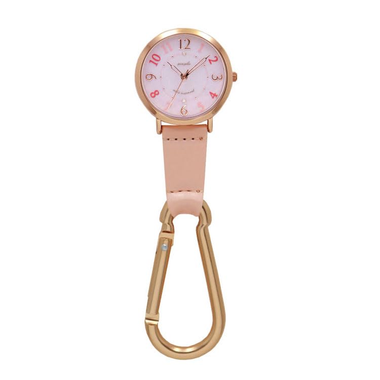 フィールドワーク Field work 時計 カラビナ時計 懐中時計 フック時計 キーホルダー時計 電池交換不要 ソーラー電池 ASS172 SOルクス