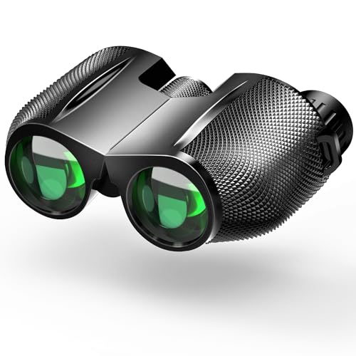 双眼鏡 ライブ用 ドーム 【BAK4光学レンズ&FMC多層コーティング】 10倍 防振双眼鏡 高倍率 防水 軽量 コンパクト 目幅調整 倍率調整可能 コンサート...