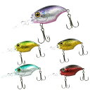 釣り【Blue Ocean】ブラックバス ルアー クランク セット(5個セット)クランクベイト ルアー セット DR 3/8oz 10g 50mm