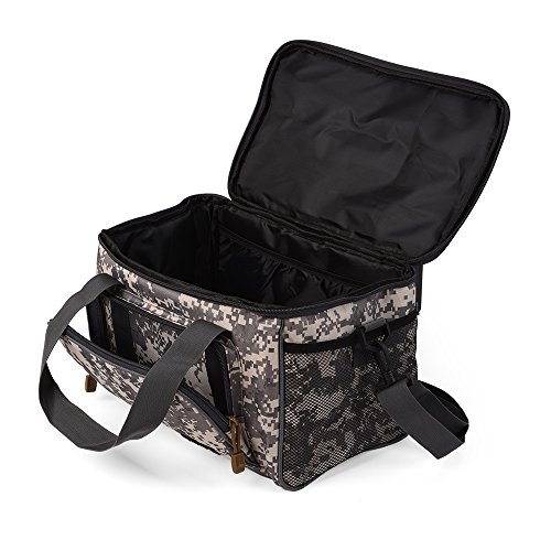 Lixada 釣りバッグ フィッシングバッグ 釣り袋 釣具タックル タックルバッグ 肩掛け可能 大容量 多機能 釣り アウトドア 登山 旅行用