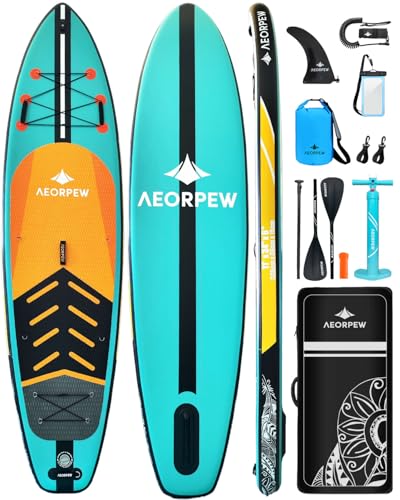 AEORPEW サップ ボード SUPボード 空気注入式パドルボード 大人用 幅86cm スタンドアップパドルボード 競技レベルの強化 プレミアム SUP アク...