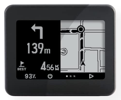 trimm ROLLIN サイクルコンピュータ GPS 自転車 速度計 ワイヤレス ナビゲーション ANT+センサー対応 B..