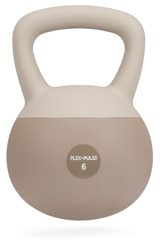 FLEX-PULSE（フレックスパルス）ソフトケトルベル (6kg/ブラウン)