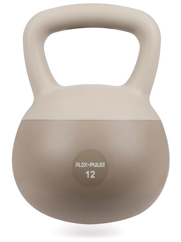 FLEX-PULSE(フレックスパルス)ソフトケトルベル (12kg/ブラウン)