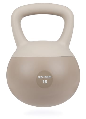 FLEX-PULSE(フレックスパルス)ソフトケトルベル (16kg/ブラウン)