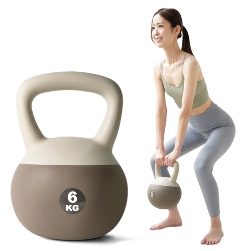 ≪ 落としても床を傷つけない！ ≫ cr?er[クレエ] ケトルベル 【4kg-16kg】ソフト 初心者 筋トレ くすみ..