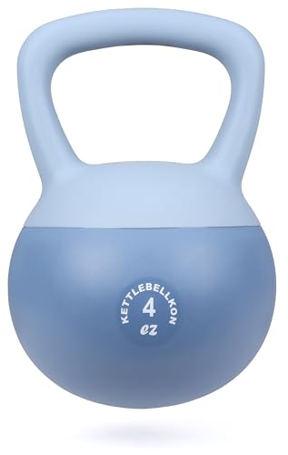KETTLEBELLKON（ケトルベル魂）EZグリップソフトケトルベル (4kg/ブルー)