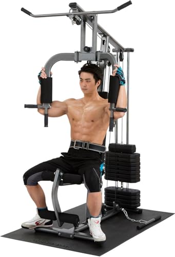 BODYMAKER(ボディメーカー) ホームジムDX トレーニングマットセット 39種類以上のトレーニングが可能! 1畳程のスペースで設置可能! 筋トレ 筋肉 ...