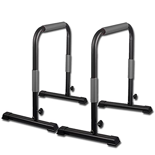 ディップススタンド 3段階 高さ調節可能 懸垂マシン 懸垂器具 懸垂運動 斜め懸垂 エクササイズ 腹筋 胸..