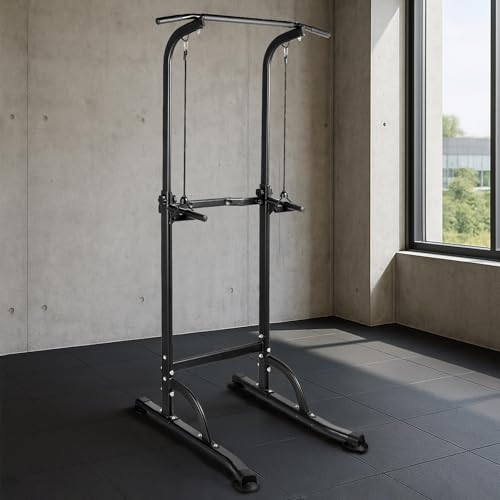 【全身トレーニング対応】 匠plate 懸垂マシン ぶら下がり 耐荷重140kg トレーニングチューブ付 懸垂バ..