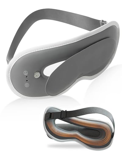 アイマスク【3in1&2023新登場】ホットアイマスク 3段加熱モード 7段振動モード クール 充電式 コードレス サイズ調整可能 遮光 15分タイマー 薄型 圧迫感なし アイマスク 敬老の日プレゼント