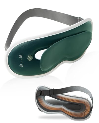 アイマスク【3in1&2023新登場】ホットアイマスク 3段加熱モード 7段振動モード クール 充電式 コードレス サイズ調整可能 遮光 15分タイマー 薄型 ...