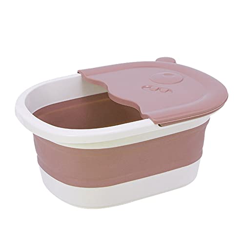 [スーツケースカンパニー]足湯 バケツ 折りたたみ 蓋付き フットバス 大容量 保温 電気不要 冷え対策 ..