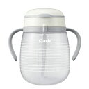 COMBI コンビ ラクマグ 漏れないストロー 340 N ボーダー