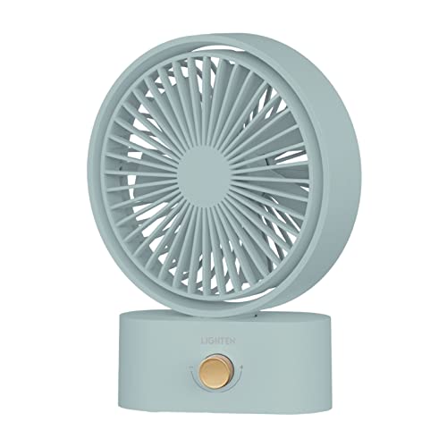 【サインキングダム 】卓上扇風機 首振り 静音 小型 usb 充電式 強力 2000mAh大容量 風量10段階調節 コードレス DCモーター 省エネ ミニ コンパクト キャンプ扇風機 アウトドア キャンプ 寝室 熱