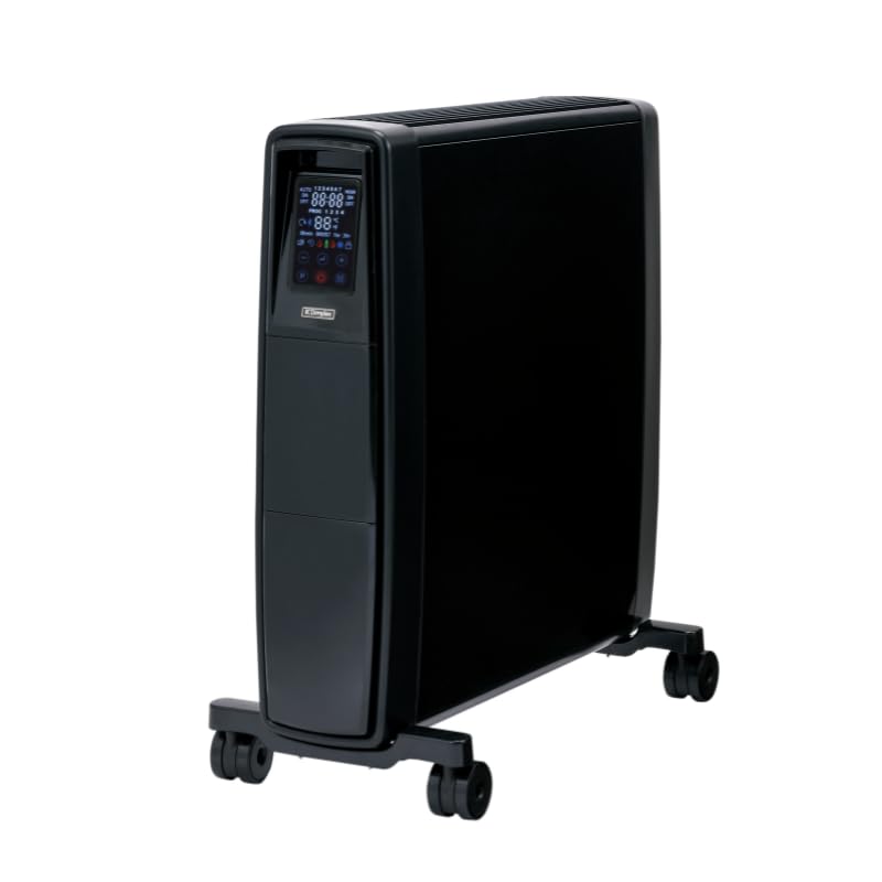 Dimplex(ディンプレックス) 電気ヒーター オイルフリーヒーター FUTURAD 8~10畳 省エネ タイマー機能 安全装置 ブラック FUTG12CEB