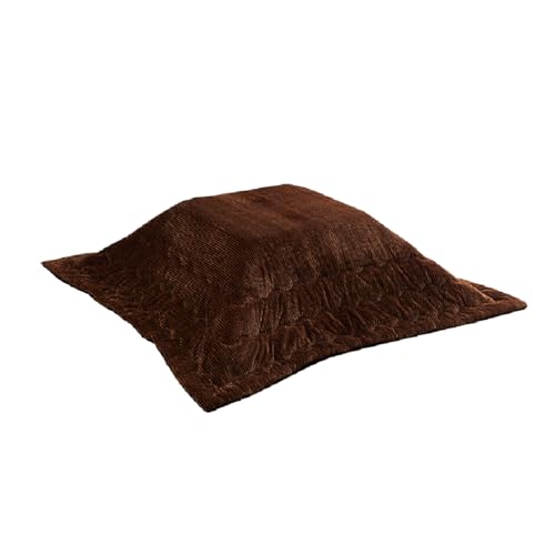 イケヒコ こたつ布団 グランド 約205×245cm ブラウン 長方形 コーデュロイ 無地 抗菌防臭 #6840119