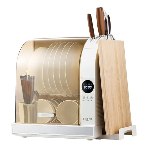 食器乾燥機 食器乾燥器 キッチンドライヤー 高温乾燥 4人分 30L大容量 ステンレス食器カゴ まな板乾燥 タイマー付 省エネ 自然対流式 おしゃれ コンパクト...