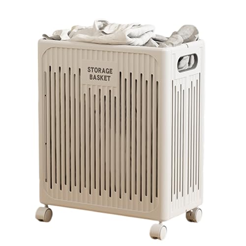 Vixplorn ランドリーバスケット 折りたたみ 洗濯カゴ 洗濯物収納 汚れた衣類収納バスケット トイレ バスルーム 寝室 脱衣所 リビング 大容量 軽量 持...