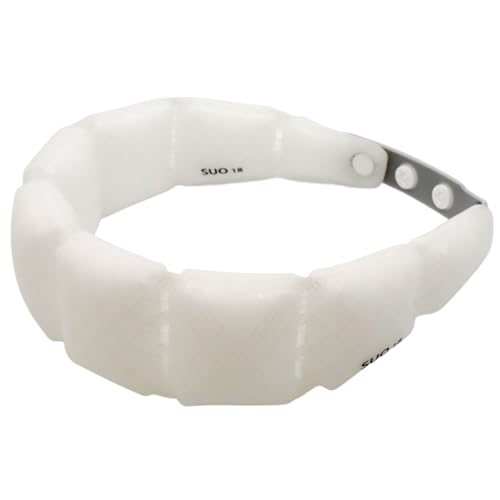 楽天メンズ雑貨GenesisSUO 18° ICE WBAND2 （ホワイト（グラデチェック）, M） クール アイス リング アイスバンド アイシング ランニング 冷却チューブ スポーツ 釣り アウトドア レジャー 熱中症対策 遠足 運動会 暑さ対策