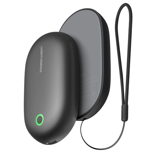 充電式カイロ 分離式設計 3階段温度調節 電気式カイロ 360°全面3秒急速発熱 大容量バッテリー 小型 超..