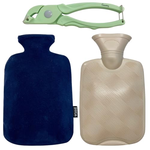 【 最新デザイン】湯たんぽ 日本ブランド 正規品 注水式 ゆたんぽ 大容量 もふもふ カバー セット12時間長時間保温 フリース カバー 保温カバー お湯 かわいい 湯タンポ PVC製 生理期/寒さ対