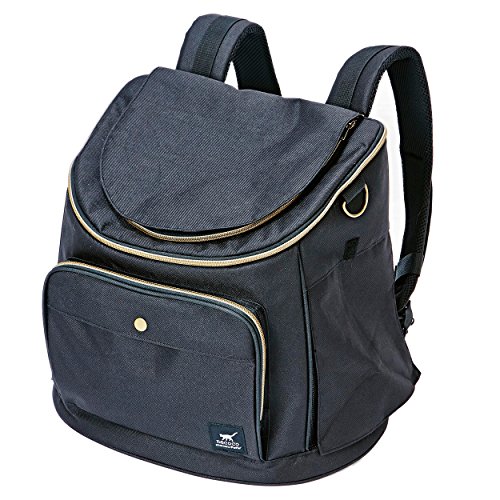 ペティオ (Petio) necoco ネココ リュックキャリー ブラック 猫用 防災 移動用