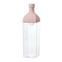 HARIO(ハリオ) カークボトル KAB-120-SPR (ピンク) 実用容量1200ml W90×D90×H320 水出し茶ボトル No.2006110 【...