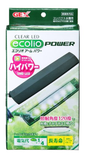 ジェックス GEX クリアLED エコリオ アーム パワー 明るさ120lm 色温度8,000k フレキシブルアーム