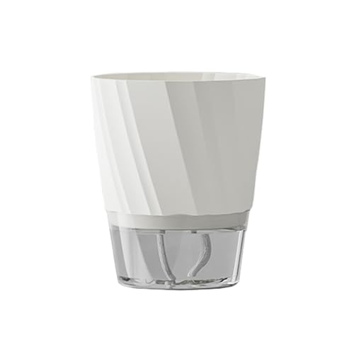 植木鉢 ハイドロカルチャー 鉢 水耕栽培 観葉植物 1個 2個 自動給水 給水ひも付き プラスチック プランター 底面給水鉢 室内観葉植物 水耕栽培 リビング デスク キッチン トイレ 玄関 室内