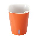 アイメディア 植木鉢 プランター 自動給水 水やり不要 鉢 5号 家庭菜園 ガーデニング 観葉植物 鉢植え 水受け不要 かしこい植木鉢 ブラウン