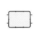 「 アメリカンフェンス M ( 1200×900mm ) 両側連結セット A ( フェンス M + ジョイント A 4個 ) 【ハンマートーンブラック】 」