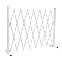 WXG1020W アルマックス 2.4m ホワイト 連結フェンス 門扉 伸縮式 アルミフェンス 間仕切り DIY ガーデニング