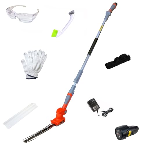 YARD FORCE 12Vコードレス 2WAY バリカン 3 (ハンディ・ ポール ヘッジトリマー バリカンIII) Y3LH-C30..