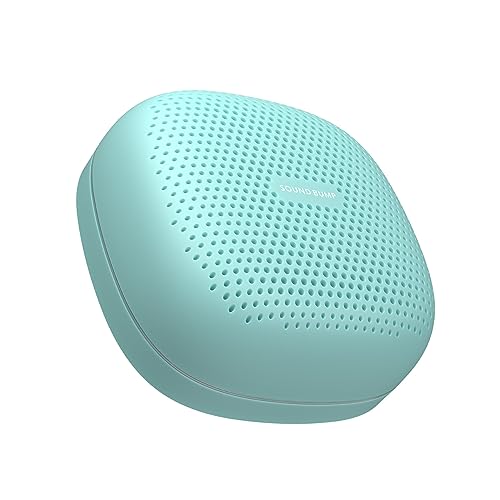 ラディウス radius SOUND BUMP : ポータブルBluetoothスピーカー microSDカード/ワイドFM / IPX5防水対応 SP-S15BTM (マカロングリーン)