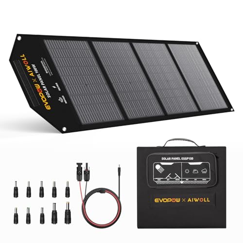 ◆商品名：Evopow ソーラーパネル ソーラーチャージャー 太陽光パネル 折りたたみ ETFE素材 高変換効率22.6% 単結晶 IP54防水 防塵 軽量 コンパクト ポータブル電源 充電器 太陽光発電 キャンプ 車中泊 災害用 Evop...