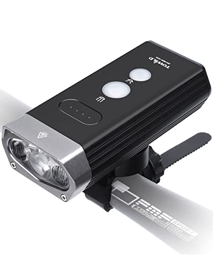TOWILD 自転車 ライト 2000ルーメン ロードバイクライト 5200mAh大容量 「ハイ/ロー/ストロボモード切..