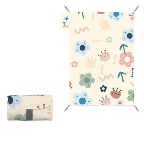 MiLifeStyle レジャーシート ピクニックシート ビーチマット 折りたたみ コンパクト チェック 防水 軽..