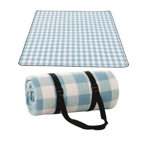 ewinstore レジャーシート 厚手 4mm おしゃれ 大判 200x200cm レジャーマット 大きい 6人 8人 ピクニッ..