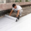 TINYMATCH 防水シート 屋根 補修シート 0.5m*10m 簡単施工 防水テープ 屋根材 水漏れ補修テープ 屋外水漏れ防止テープ コンクリート ベランダ...