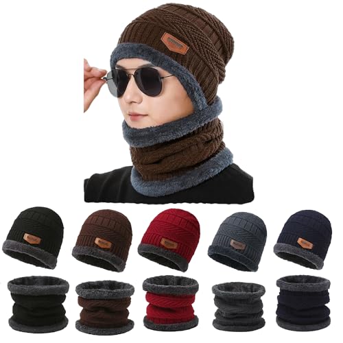 [VEVE&MIKI] ネックウォーマー フードウォーマー 帽子 冬用 厚手 防寒 フェイスカバー 目出し帽 フード..