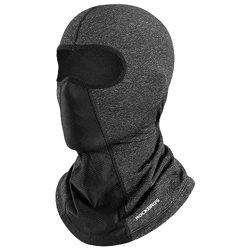 ROCKBROS(ロックブロス)バラクラバ 冬用 防寒 ネックウォーマー 裏起毛 防風 暖かい 息苦しくない メガ..