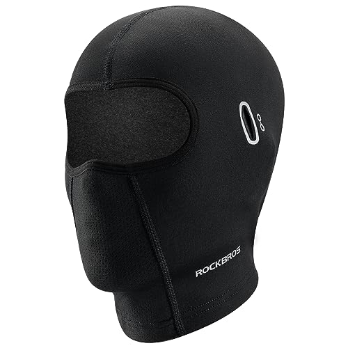 ROCKBROS(ロックブロス)バラクラバ 冬用 防寒 ネックウォーマー 裏起毛 防風 暖かい 息苦しくない メガ..